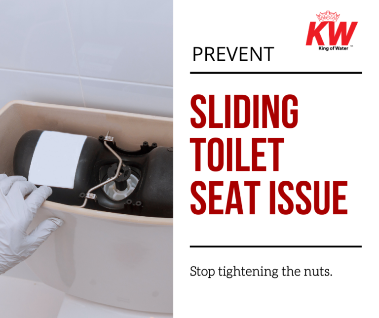 2 tips to prevent toilet seat sliding KW King of Water